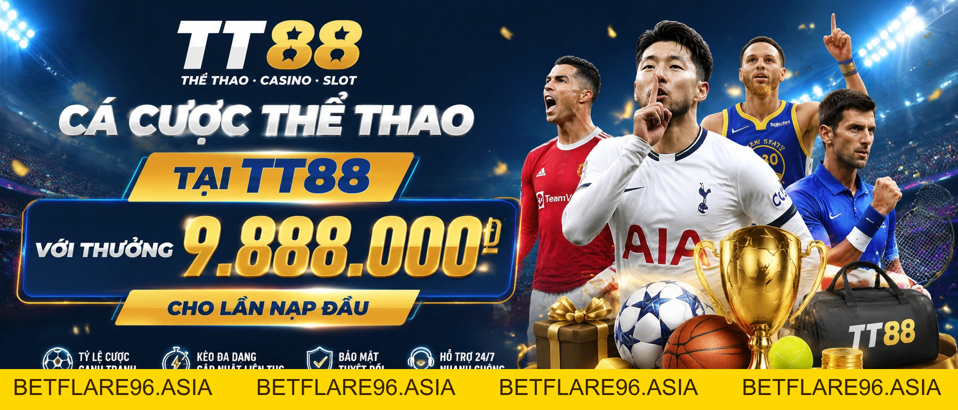 Thể Thao TT88 | Lịch thi đấu, kết quả, đội bóng và trận hot