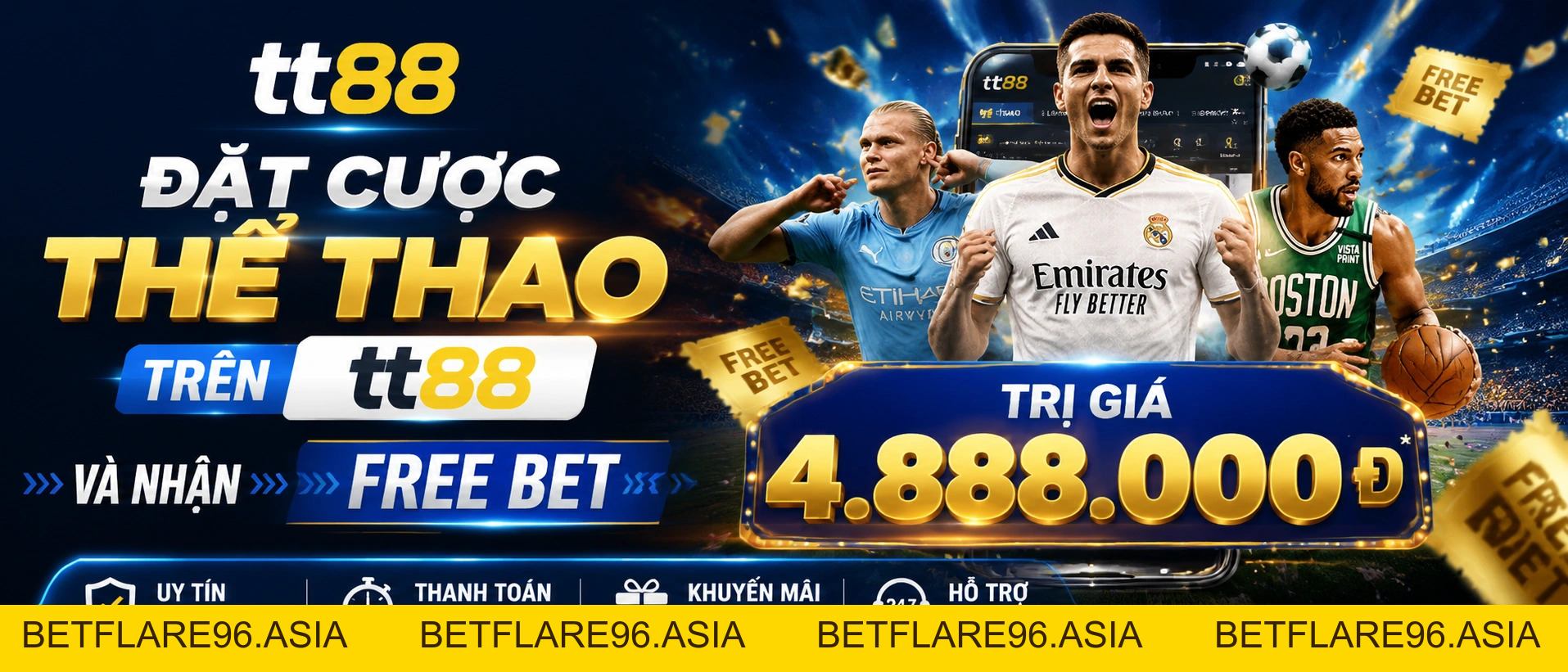 Thể Thao TT88 | Lịch thi đấu, kết quả, đội bóng và trận hot