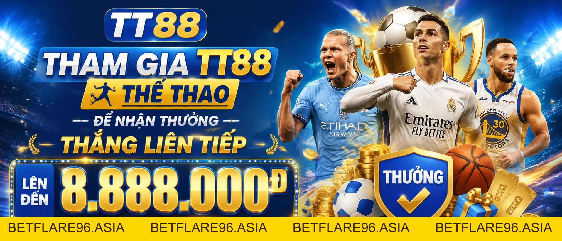 Thể Thao TT88 | Lịch thi đấu, kết quả, đội bóng và trận hot