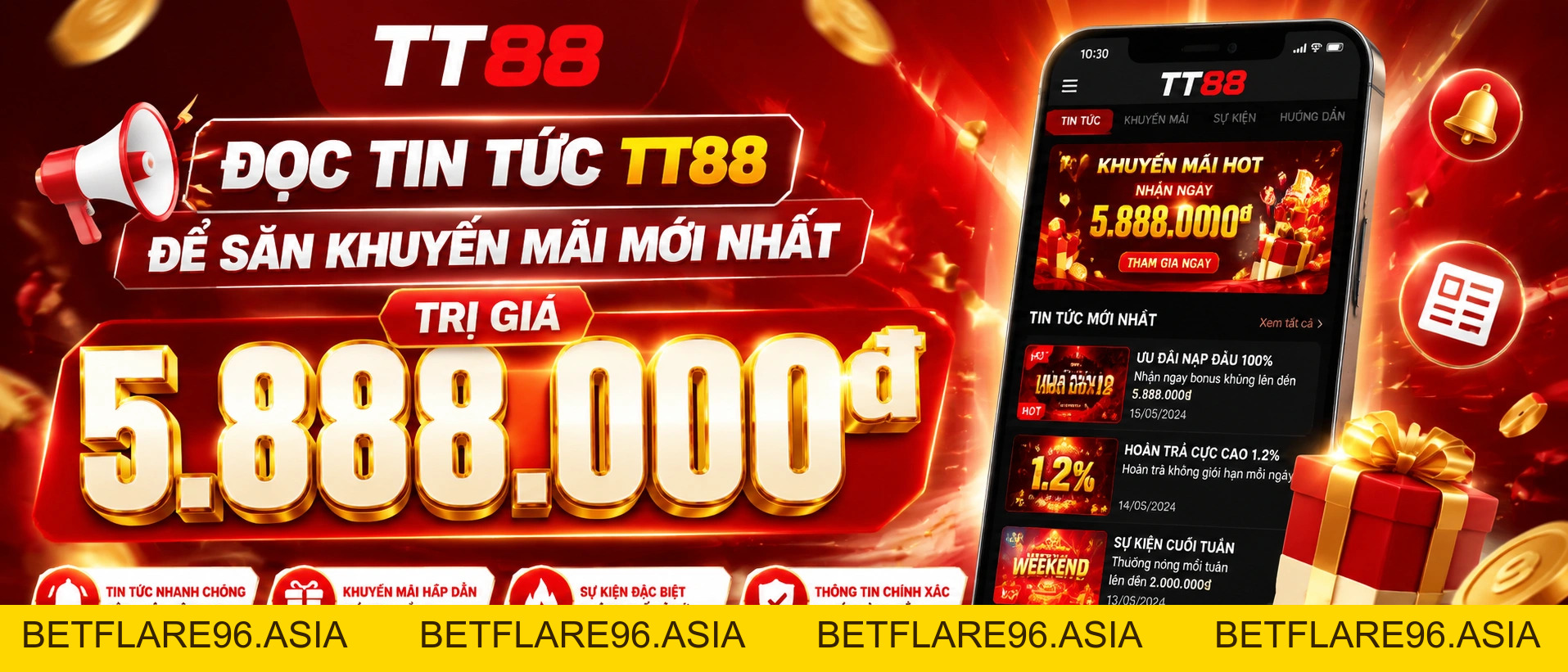Tin tức TT88: cập nhật mới, VIP 7 tầng và rút nhanh 5 phút